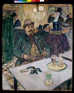 Monsieur Boileau på cafeen, 1893 af Henri de Toulouse Lautrec