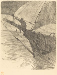 Oceano Nox af Henri de Toulouse Lautrec