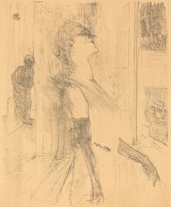 På scenen på scenen, 1898. af Henri de Toulouse Lautrec