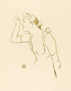 Paula Brebion af Henri de Toulouse Lautrec