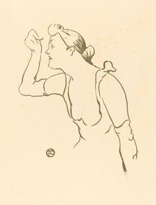 Paula Brebion af Henri de Toulouse Lautrec