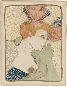 Portrætbuste af Mademoiselle Marcelle Lender af Henri de Toulouse-Lautrec