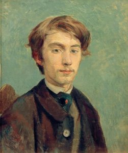 Portræt af Émile Bernard af Henri de Toulouse Lautrec