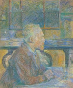Portræt af Vincent van Gogh, 1887 (pastel på pap)