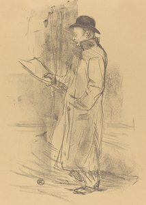 Program for Benefice Gemier Program du Bénéfice Gemier, 1897. af Henri de Toulouse Lautrec