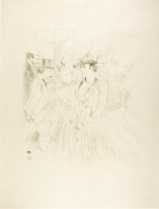 Promenade af Henri de Toulouse Lautrec