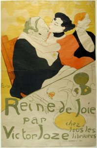 glædens dronning af Henri de Toulouse-Lautrec
