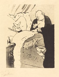 Syge Carnot! Carnot malade!, 1893. af Henri de Toulouse Lautrec