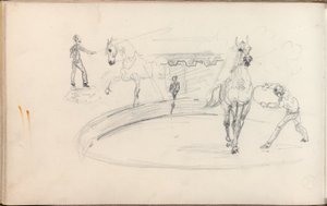 Skitsebog, 1880 af Henri de Toulouse-Lautrec