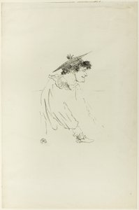 Lille engelsk pige (Miss Dolly) af Henri de Toulouse-Lautrec
