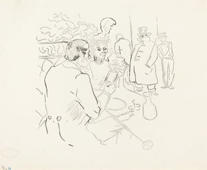 Snobberi, 1895. af Henri de Toulouse Lautrec