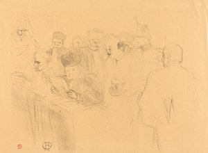 Soudais Deposition af Henri de Toulouse Lautrec
