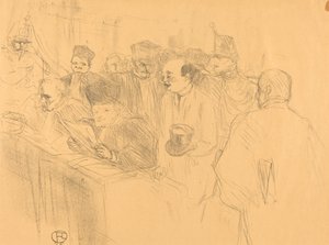 Soudais Deposition Soudais Deposition, 1896. af Henri de Toulouse Lautrec