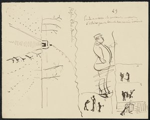 Nedsænkning, 1881 af Henri de Toulouse Lautrec