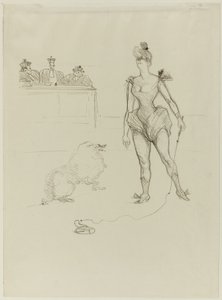 Dyretæmmeren for Retten af Henri de Toulouse-Lautrec