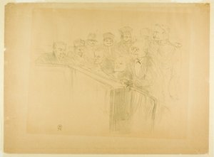The Arton Trial (første plade) af Henri de Toulouse-Lautrec