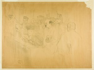 The Arton Trial (tredje plade) af Henri de Toulouse-Lautrec