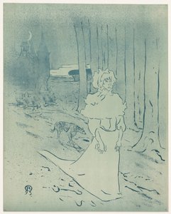 Chatelaine eller Tocsin af Henri de Toulouse Lautrec