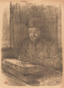 Den fine trykkeri Adolphe Albert af Henri de Toulouse Lautrec