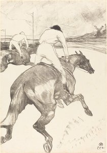 The Jockey (Le jockey) af Henri de Toulouse Lautrec