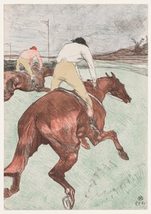 Jockeyen, 1899. af Henri de Toulouse Lautrec