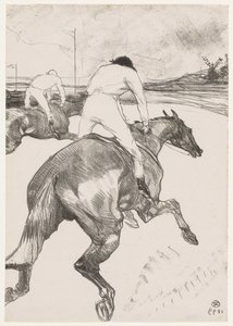 Jockeyen, 1899. af Henri de Toulouse Lautrec