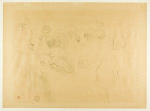 Lebaudy-processen, Mademoiselle Marsy afgiver bevis af Henri de Toulouse-Lautrec