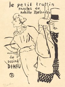 The Little Errand-Girl (Le petit trottin) af Henri de Toulouse Lautrec