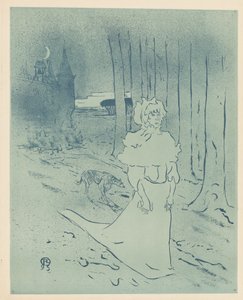 Herregårdsfruen eller omen (The Chatelaine eller Toxin) af Henri de Toulouse Lautrec