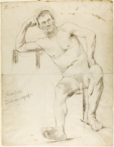 Model Nizzavena, ca. 1882-83 af Henri de Toulouse Lautrec