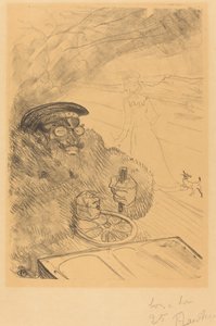 Bilisten, 1896. af Henri de Toulouse Lautrec