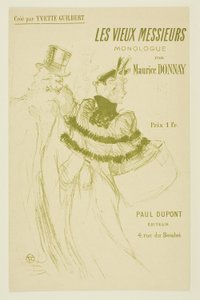 De gamle herrer af Henri de Toulouse Lautrec
