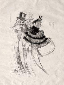 De gamle herrer af Henri de Toulouse-Lautrec