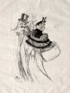 De gamle Herrer, 1894. af Henri de Toulouse Lautrec