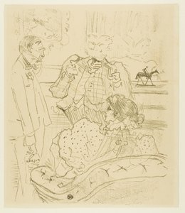 Løftet af Henri de Toulouse-Lautrec