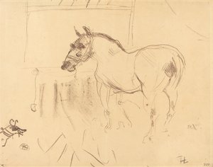Den lille pony fra Calmese af Henri de Toulouse Lautrec