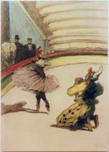 Tæppe arbejde af Henri de Toulouse Lautrec