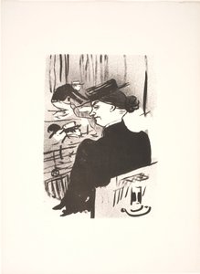En tilskuer af Henri de Toulouse-Lautrec