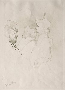 Hvorfor ikke én gang ikke udgør en vane, 1893. af Henri de Toulouse Lautrec