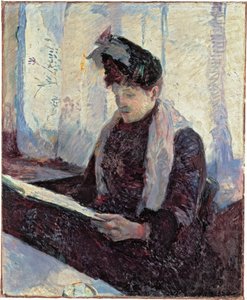 Kvinde i cafe af Henri de Toulouse Lautrec