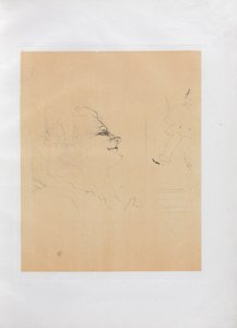 Yvette Guilbert-engelsk serie: Pessima af Henri de Toulouse-Lautrec