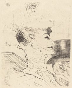 Yvette Guilbert? af Henri de Toulouse Lautrec