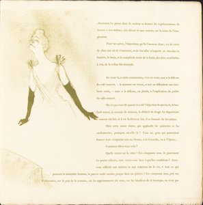 Yvette Guilbert af Henri de Toulouse Lautrec
