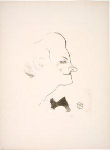 Yvette Guilbert von Henri de Toulouse Lautrec