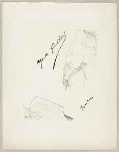 Yvette Guilbert af Henri de Toulouse-Lautrec