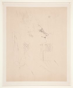 Yvette Guilbert, af Henri de Toulouse-Lautrec