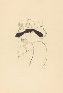 Yvette Guilbert: Linger, Longer, Loo af Henri de Toulouse Lautrec