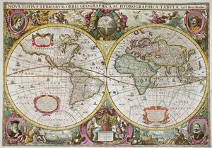 Et nyt land- og vandkort over hele jorden, 1630