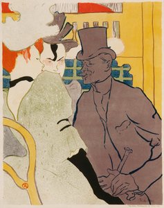 Englænderen ved Moulin Rouge af Henri de Toulouse Lautrec