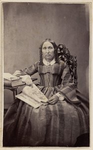 Portræt af en kvinde, 1860